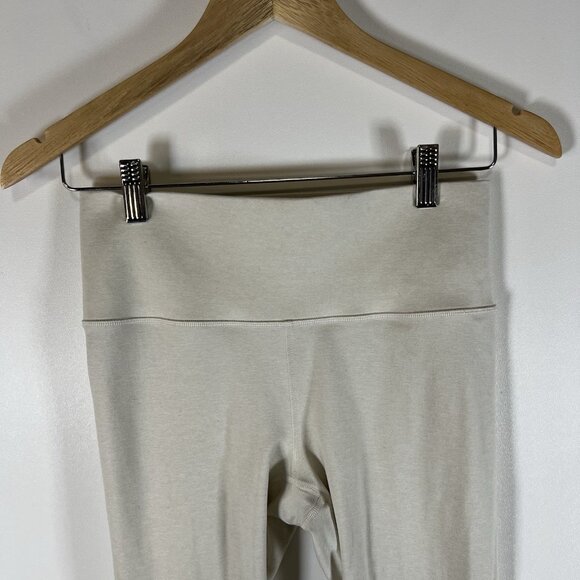Athleta Softluxe Tight legging Silver Cloud/Cream Size Medium Yoga Athleisure - Picture 2 of 7